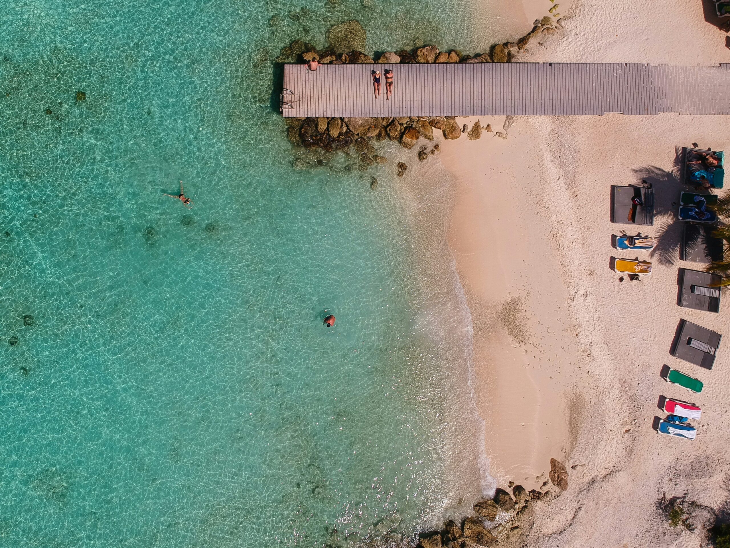 Sailing around the Caribbean on a yacht means you get to enjoy beautiful beaches, white sands and clear waters 