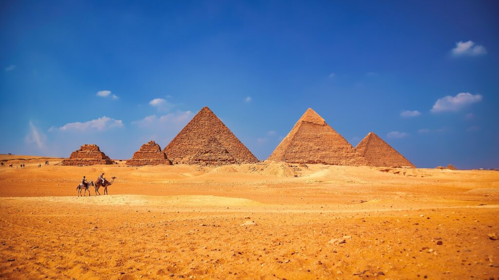 Pyramids of Egypt, a place for book lovers to experience