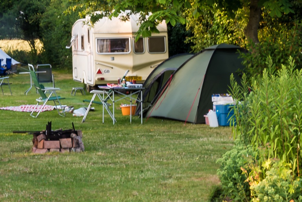 Oldbury Hill, Kent: Camping in the Garden of England